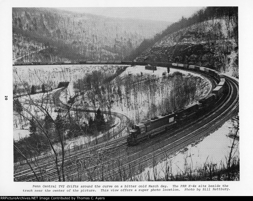 "Rail Guide To The Horseshoe Curve," Page 20, 1976